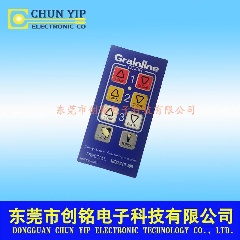 led彩色薄膜開關